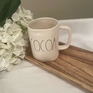 Rae Dunn Cocoa Mug 16 oz